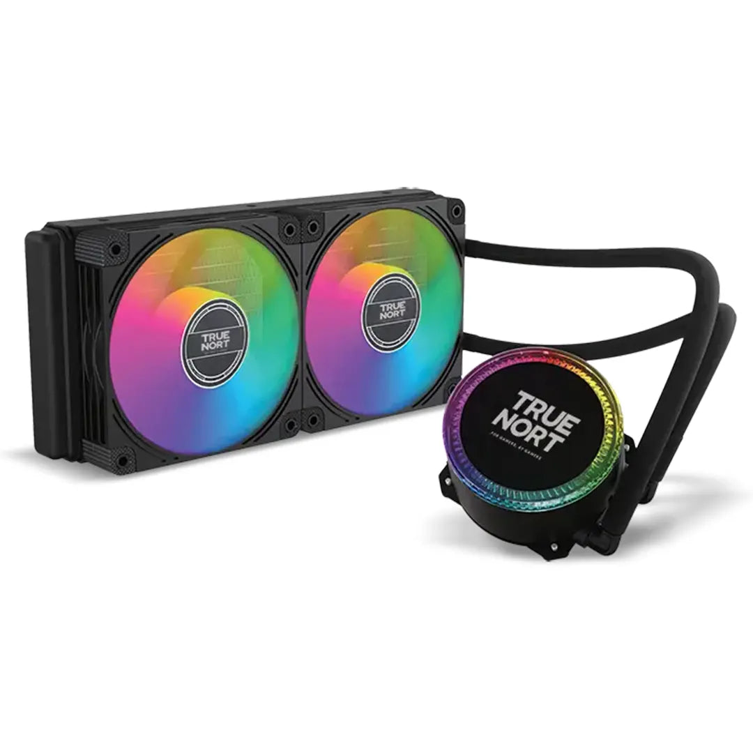 Truenort 240mm Liquid Cooler with 5V ARGB fan strong water cooler for gaming computer case cooler Black Truenort 240mm Liquid Cooler with 5V ARGB fan strong water cooler for gaming computer case cooler Black